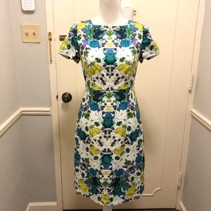 💸PRICE ⬇️! TALBOTS FLORAL PRINT SHEATH DRESS!!